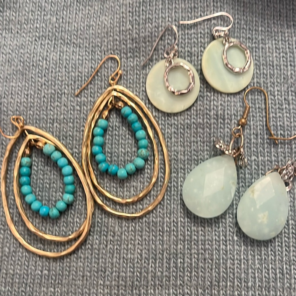 Lot of Vintage funky earrings